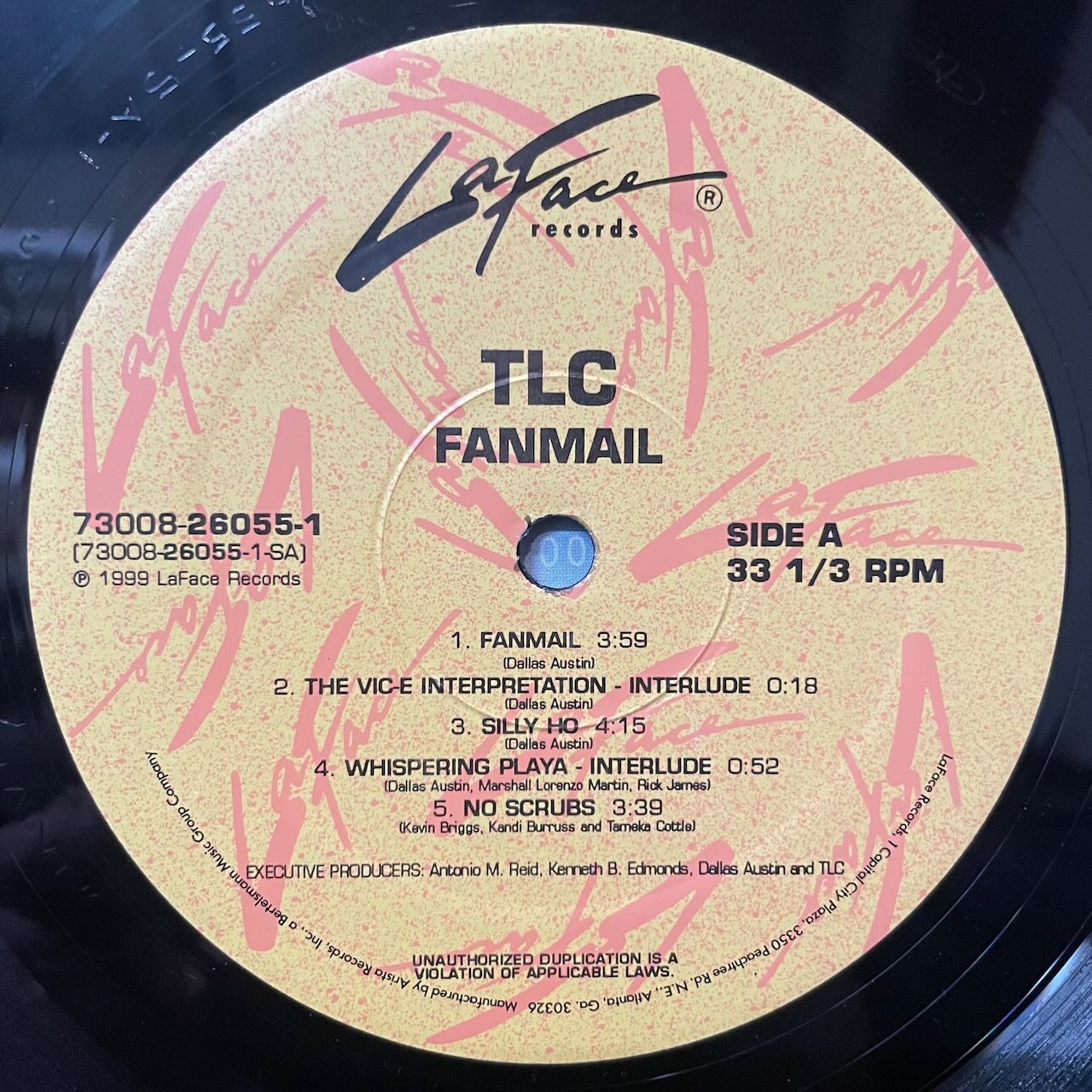 FANMAIL/TLC/中古レコード通販 SOUL CLAP（ソウルクラップ）