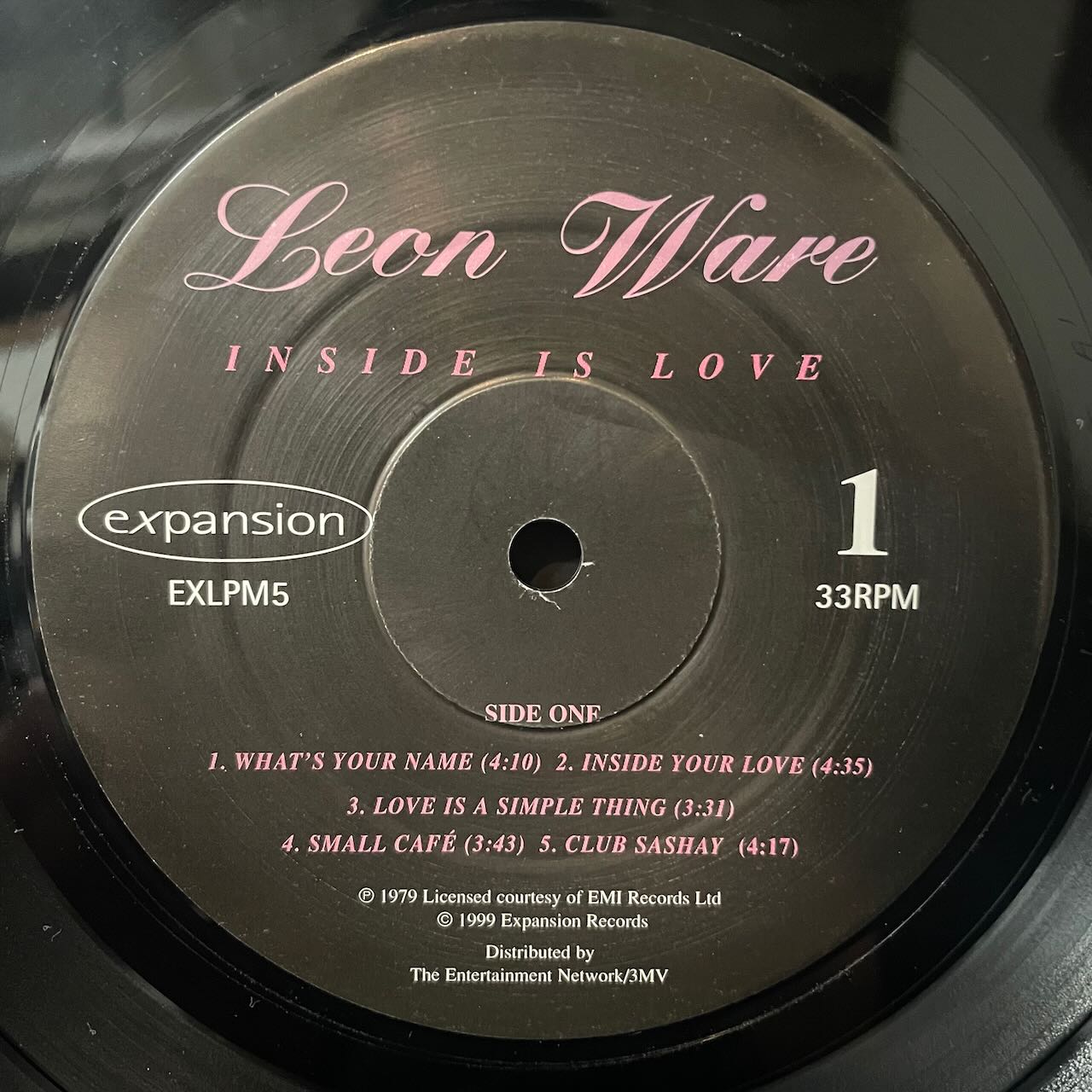 INSIDE MY LOVE/LEON WARE/中古レコード通販 SOUL CLAP（ソウル