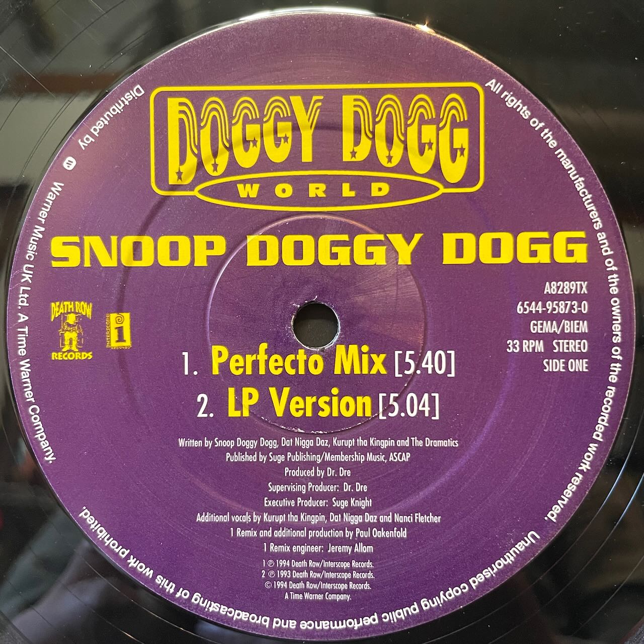 DOGGY DOGG WORLD/SNOOP DOGGY DOGG/中古レコード通販 SOUL CLAP（ソウルクラップ）