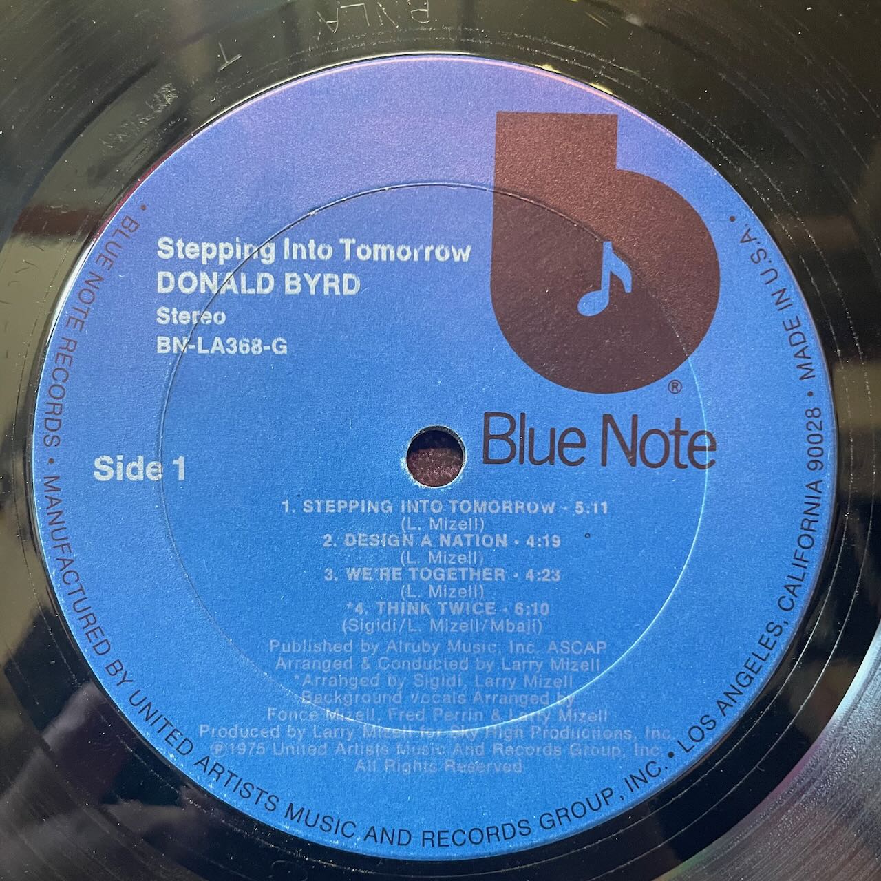 STEPPING INTO TOMORROW/DONALD BYRD/中古レコード通販 SOUL