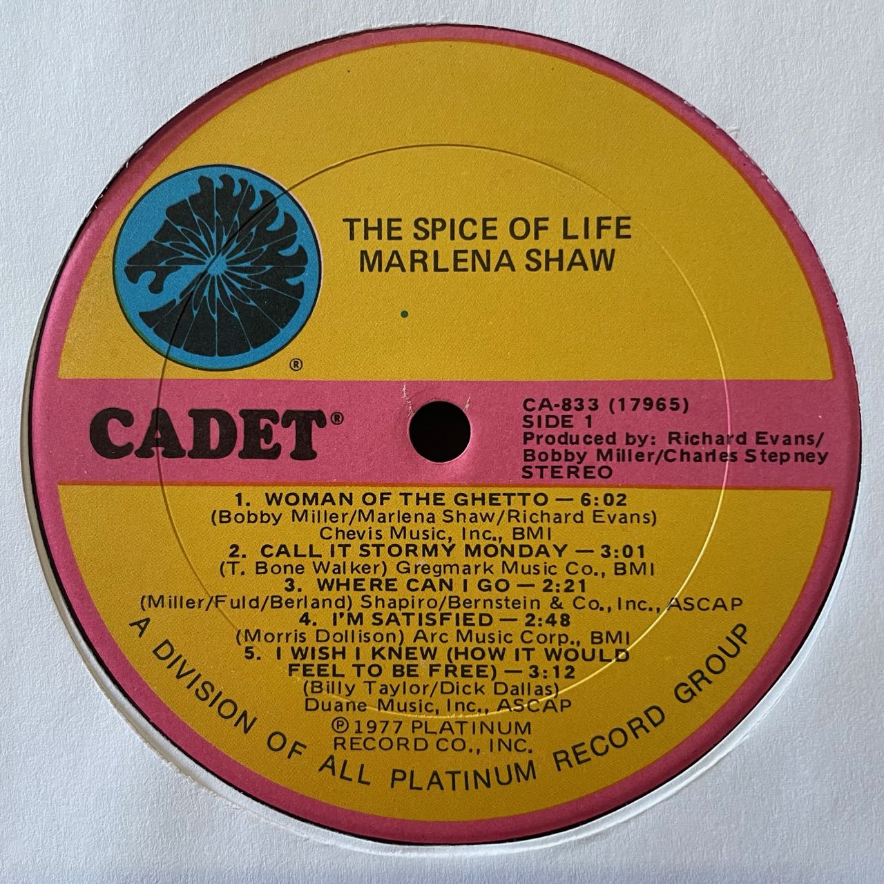 THE SPICE OF LIFE/MARLENA SHAW/中古レコード通販 SOUL CLAPソウル