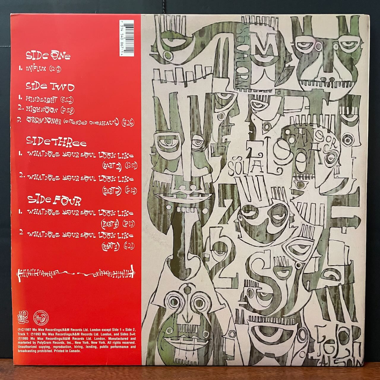 PREEMPTIVE STRIKE/DJ SHADOW/中古レコード通販 SOUL CLAP