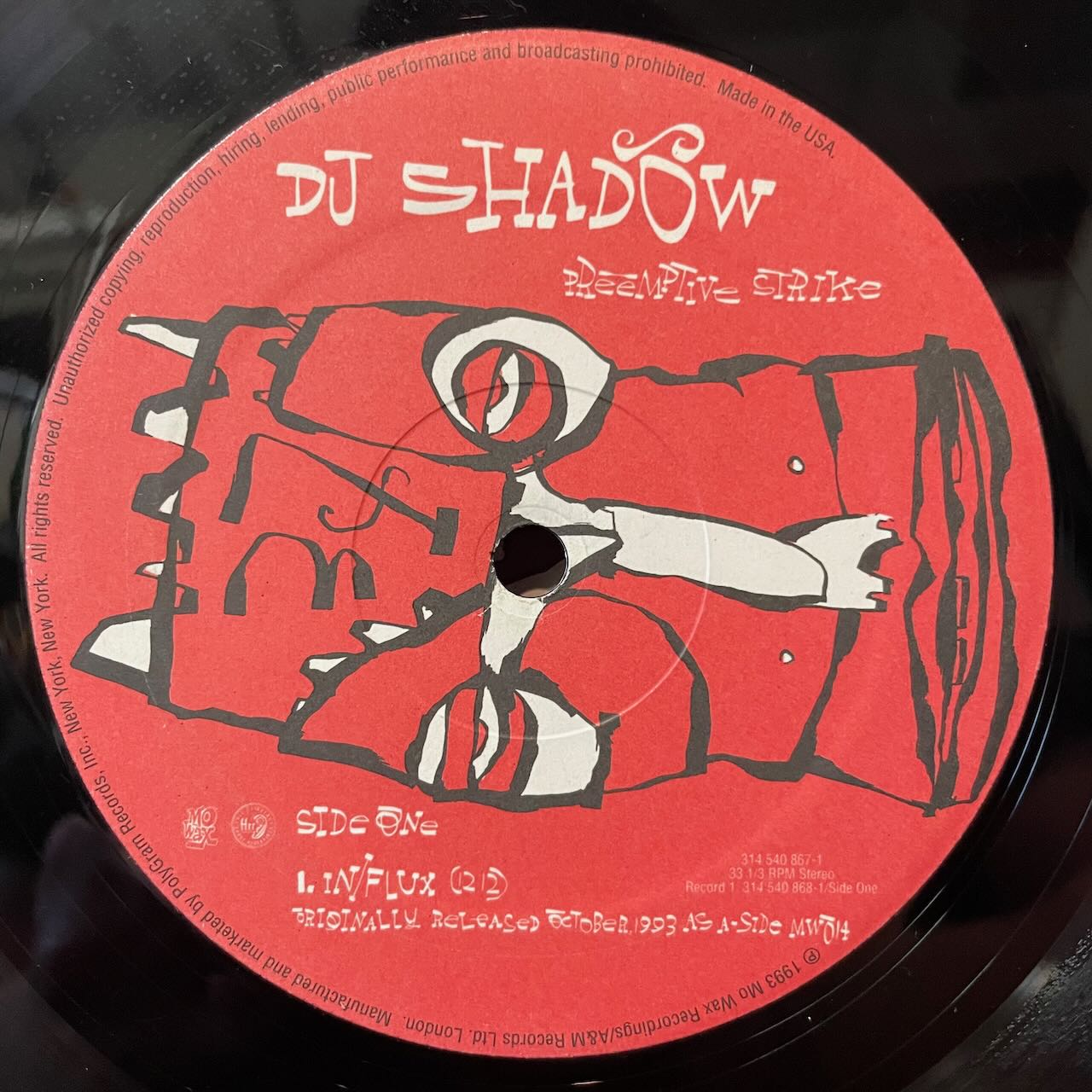 DJ Shadow / Preemptive Strike レコード シールド DJ Shadow – Preemptive Strike | Releases | Discogs
