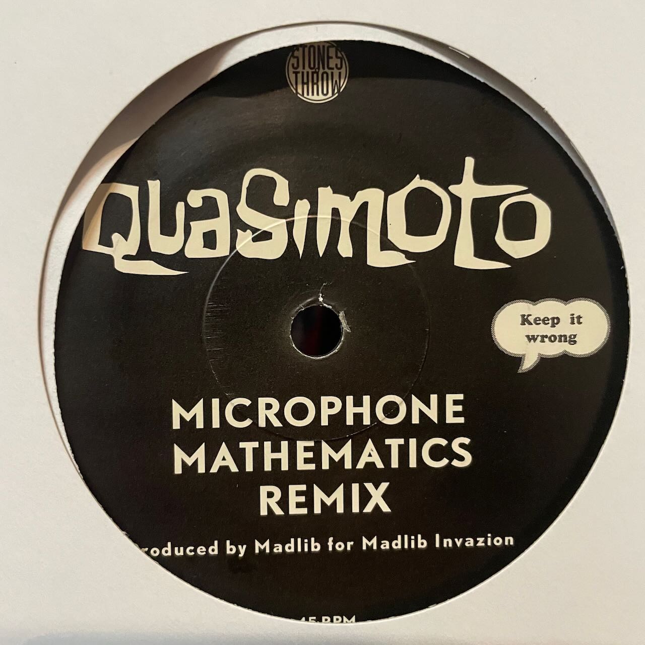 YESSIR WHATEVER/QUASIMOTO/中古レコード通販 SOUL CLAP（ソウル