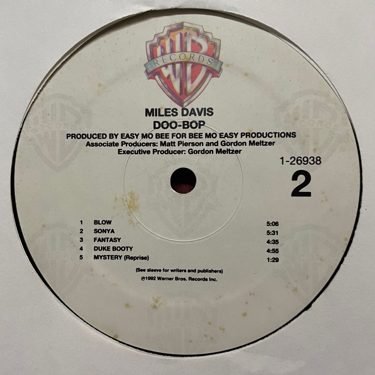 DOO-BOP/MILES DAVIS/中古レコード通販 SOUL CLAP（ソウルクラップ）