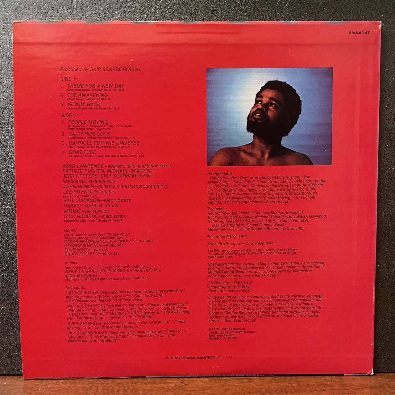Azar Lawrence – People Moving – Vinyl (Terre Haute Pressing